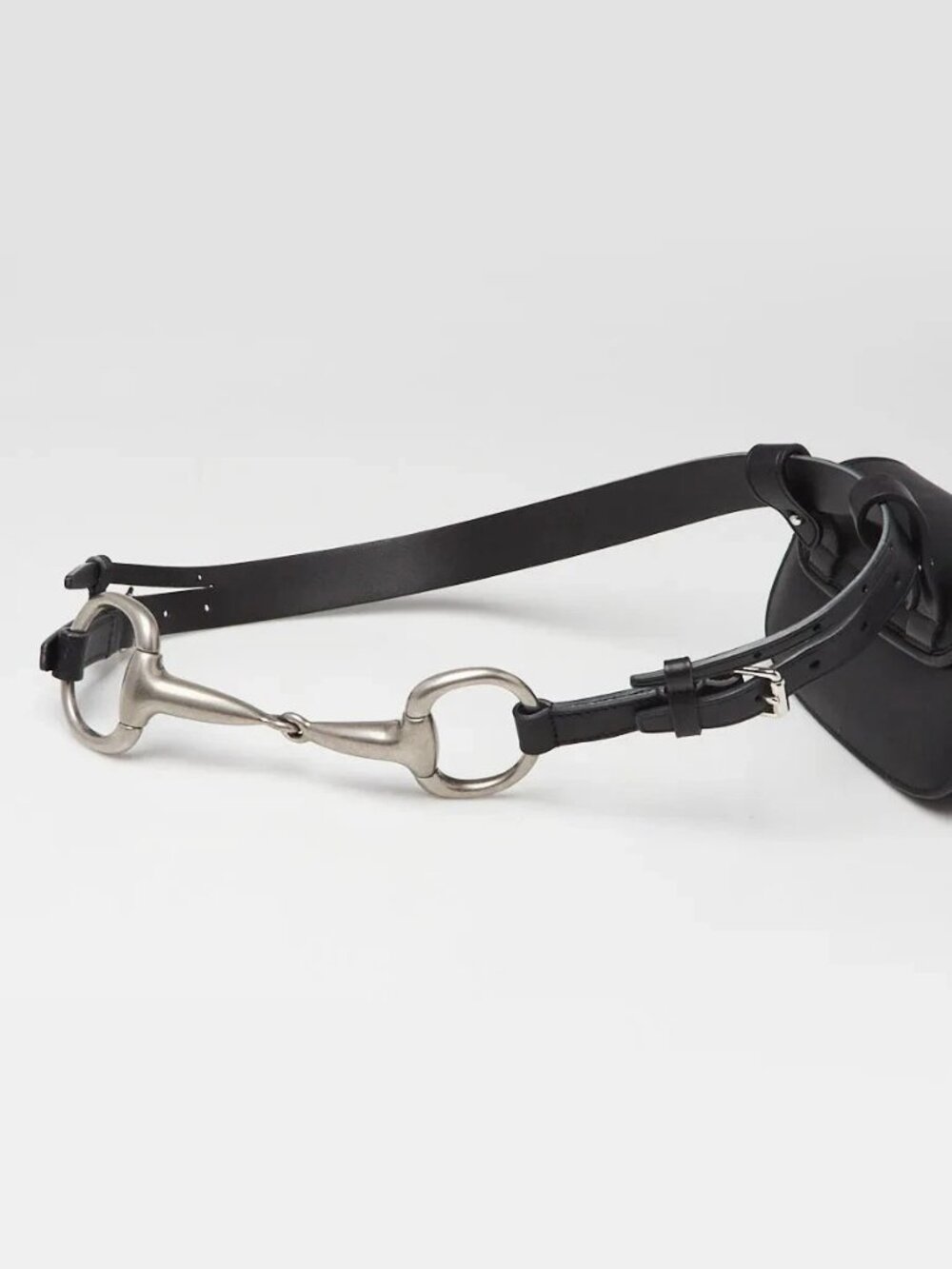 Gucci Black Smooth Leather Bamboo 1947 Mini Belt Bag - Picture 8 of 11
